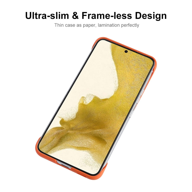 For Samsung Galaxy S22 5G ENKAY Matte Frameless Hard PC Case(Black) - Galaxy S22 5G Cases by ENKAY | Online Shopping South Africa | PMC TechLife