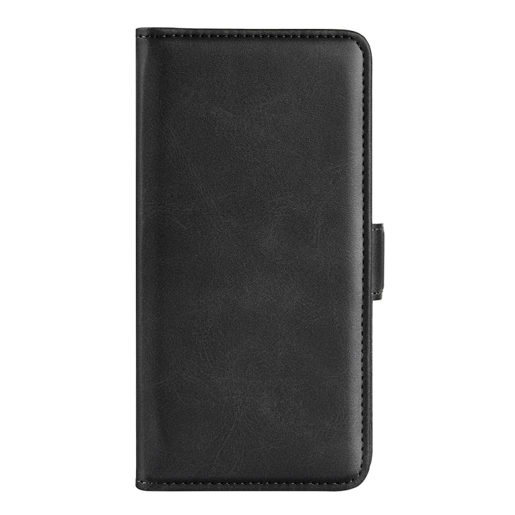 For OPPO Reno7 5G / Find X5 Lite Dual-side Magnetic Flip Leather Case(Black) - OPPO Cases by PMC TechLife | Online Shopping South Africa | PMC TechLife | Buy Now Pay Later Mobicred
