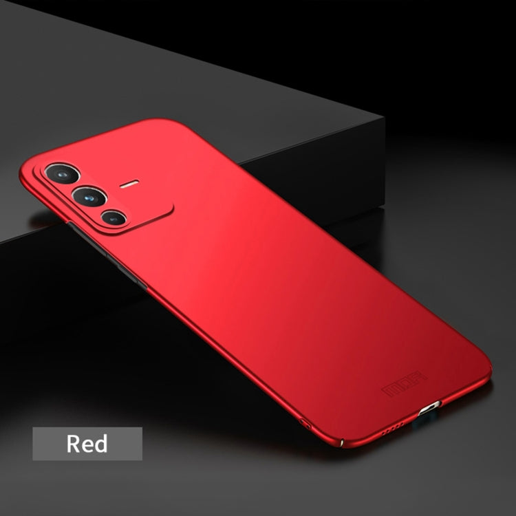 For vivo S12 Pro MOFI Frosted PC Ultra-thin Hard Phone Case(Red) - vivo Cases by MOFI | Online Shopping South Africa | PMC TechLife