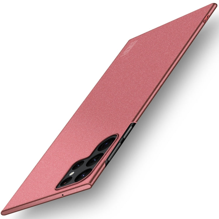 For Samsung Galaxy S22 Ultra 5G MOFI Fandun Series Frosted Ultra-thin PC Hard Phone Case(Red) - free shipping - PMC TechLife - Order now!