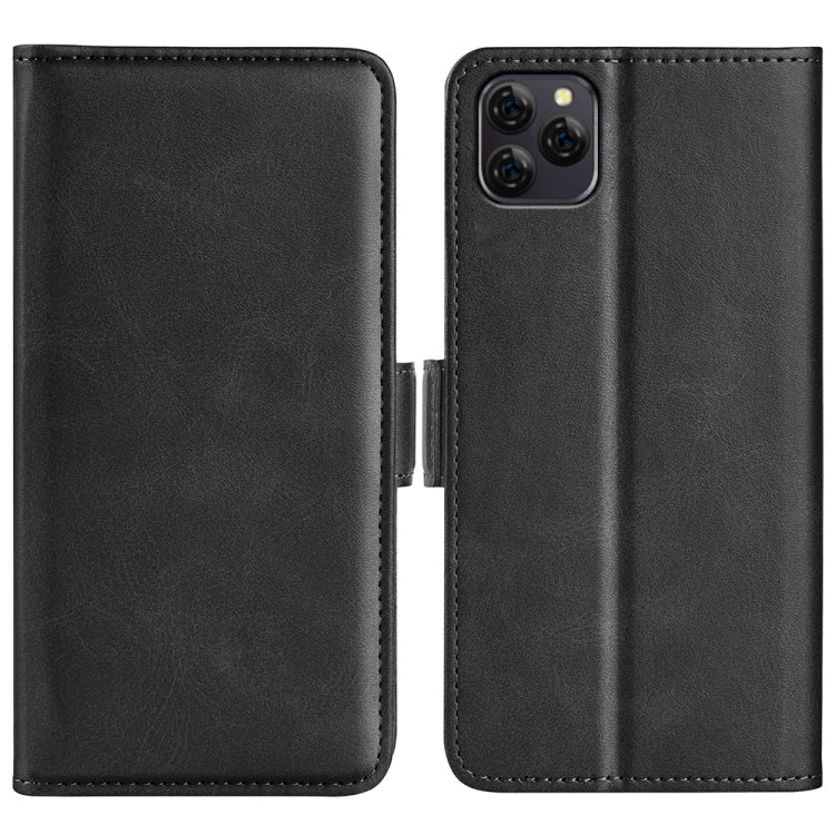 For Blackview A95 Dual-side Magnetic Buckle Leather Phone Case(Black) - More Brand by PMC TechLife | Online Shopping South Africa | PMC TechLife