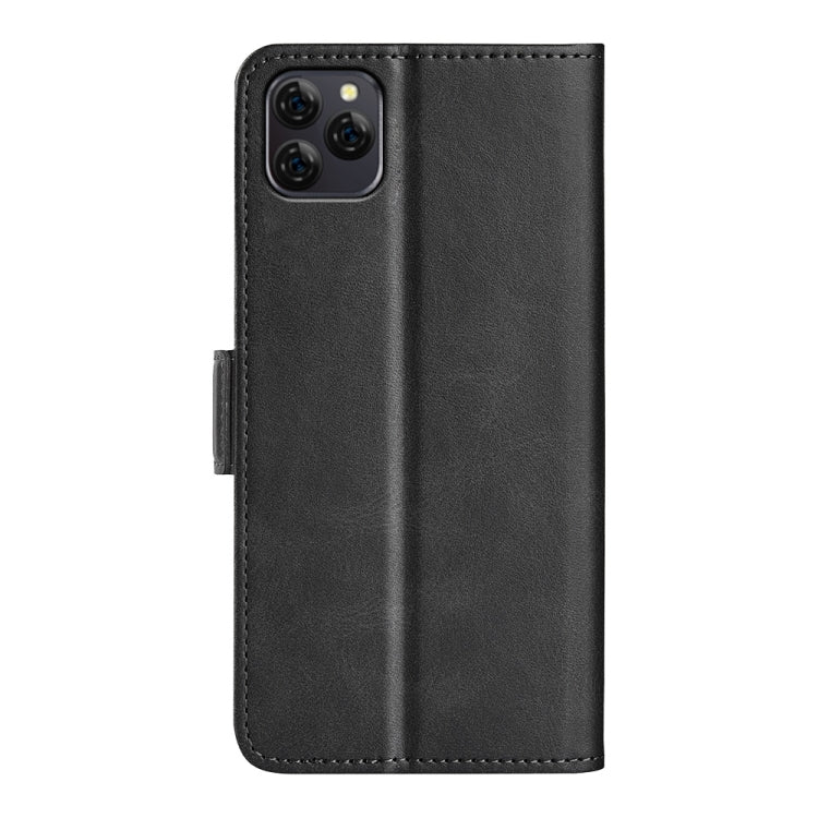 For Blackview A95 Dual-side Magnetic Buckle Leather Phone Case(Black) - More Brand by PMC TechLife | Online Shopping South Africa | PMC TechLife