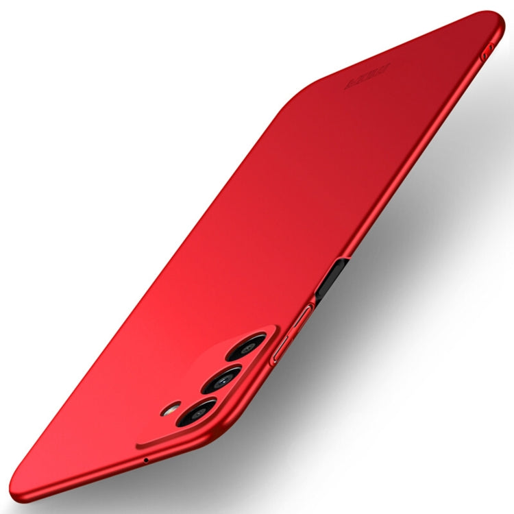 For Samsung Galaxy A13 5G MOFI Frosted PC Ultra-thin Hard Case(Red) - Galaxy Phone Cases by MOFI | Online Shopping South Africa | PMC Jewellery