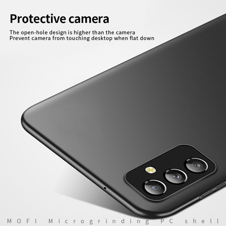 For Samsung Galaxy M52 5G MOFI Frosted PC Ultra-thin Hard Case(Blue) - free shipping - PMC TechLife - Order now!