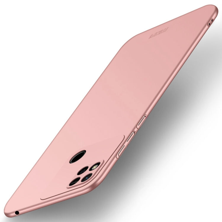 For Xiaomi Redmi 10A MOFI Frosted PC Ultra-thin Hard Case(Rose Gold) - Xiaomi Cases by MOFI | Online Shopping South Africa | PMC Jewellery