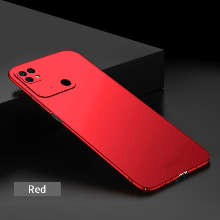 For Xiaomi Redmi 10C / Redmi 10 Power MOFI Frosted PC Ultra-thin Hard Case(Red) - Xiaomi Cases by MOFI | Online Shopping South Africa | PMC Jewellery