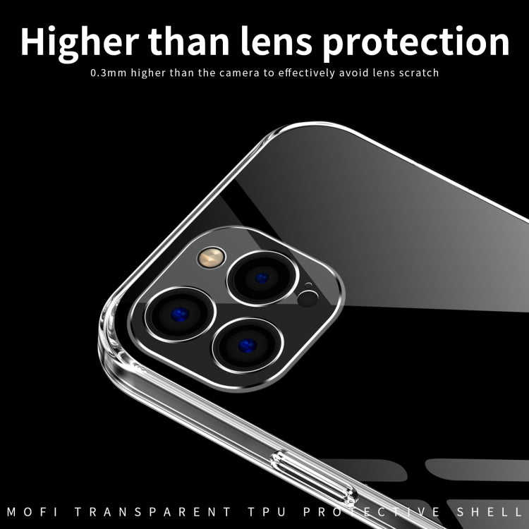 For iPhone 13 Pro Max MOFI Ming Series Ultra-thin TPU Phone Case (Transparent) - iPhone 13 Pro Max Cases by MOFI | Online Shopping South Africa | PMC Jewellery