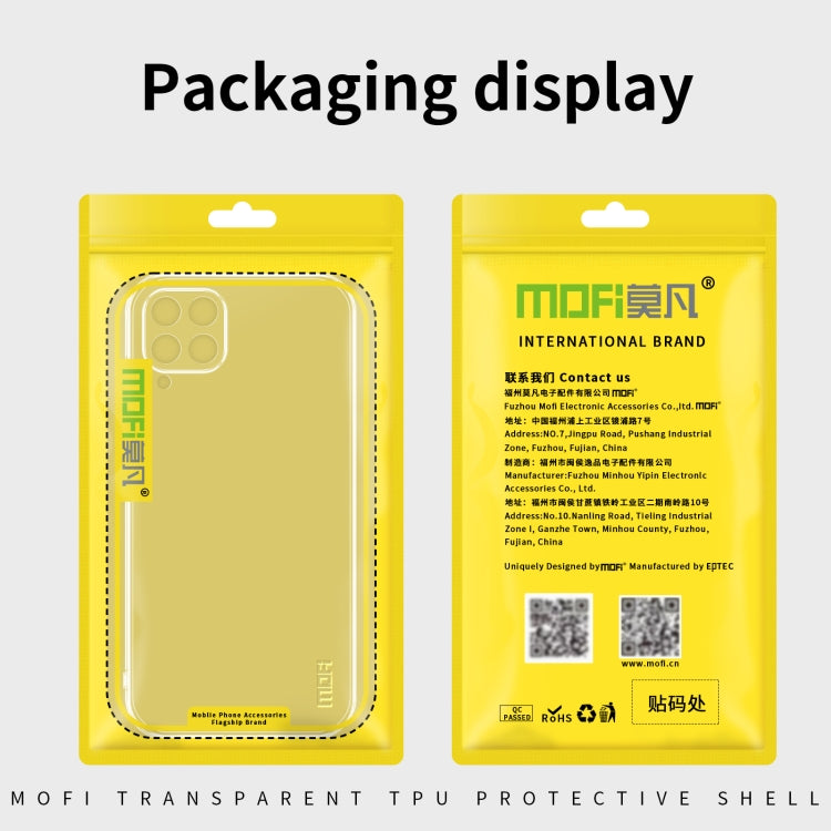 For Samsung Galaxy M53 5G MOFI Ming Series Ultra-thin TPU Phone Case(Transparent) - Galaxy Phone Cases by MOFI | Online Shopping South Africa | PMC Jewellery