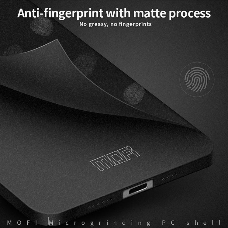 For iPhone 14 Plus  MOFI Fandun Series Frosted PC Ultra-thin Phone Case(Red) - iPhone 14 Plus Cases by MOFI | Online Shopping South Africa | PMC TechLife | Buy Now Pay Later Mobicred