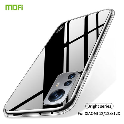 For Xiaomi 12 / 12S / 12X MOFI Ming Series Ultra-thin TPU Phone Case(Transparent) - Xiaomi Cases by MOFI | Online Shopping South Africa | PMC Jewellery