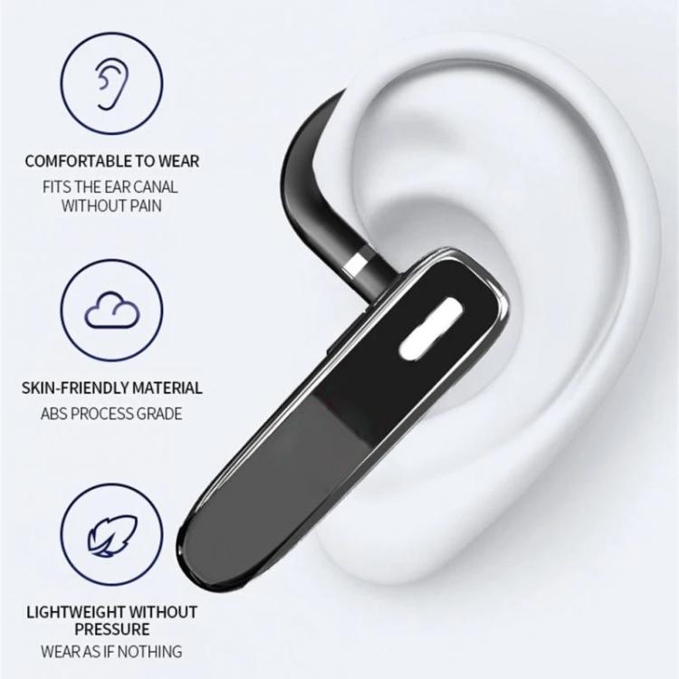 K50 Bluetooth-compatible 5.3 Business Ear-hook Earphone with Mic - Bluetooth Earphone by PMC TechLife | Online Shopping South Africa | PMC TechLife | Buy Now Pay Later Mobicred