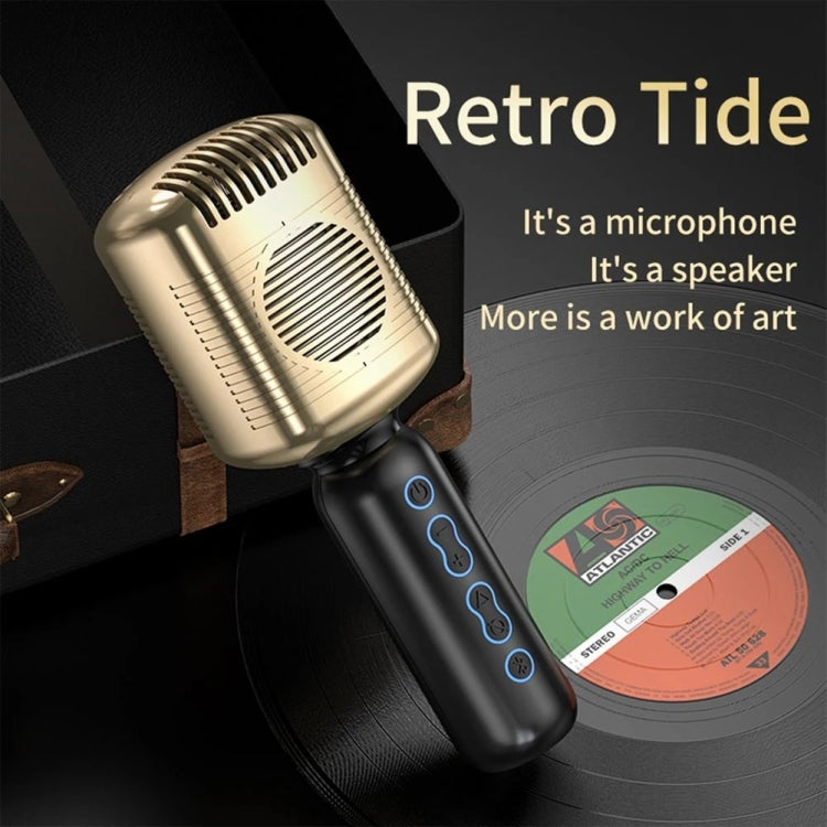 KM600 Wireless Microphone TWS Handheld Noise Reduction Smart Bluetooth-compatible Condenser Mic Music Player for Singing(Sliver) - Microphone by PMC TechLife | Online Shopping South Africa | PMC TechLife | Buy Now Pay Later Mobicred