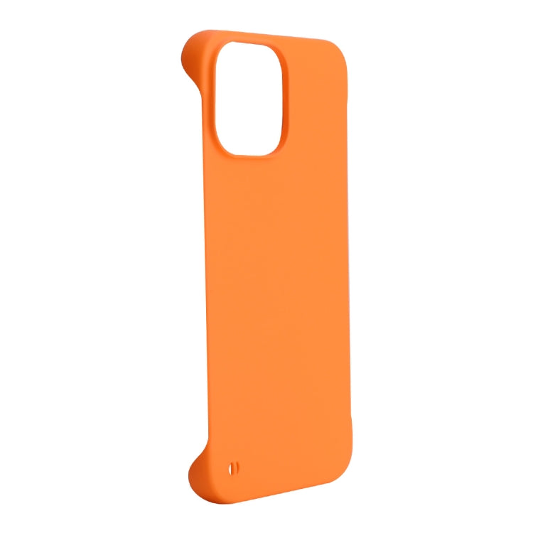 For iPhone 14 ENKAY Matte Frameless PC Phone Case(Orange) - iPhone 14 Cases by ENKAY | Online Shopping South Africa | PMC Jewellery | Buy Now Pay Later Mobicred