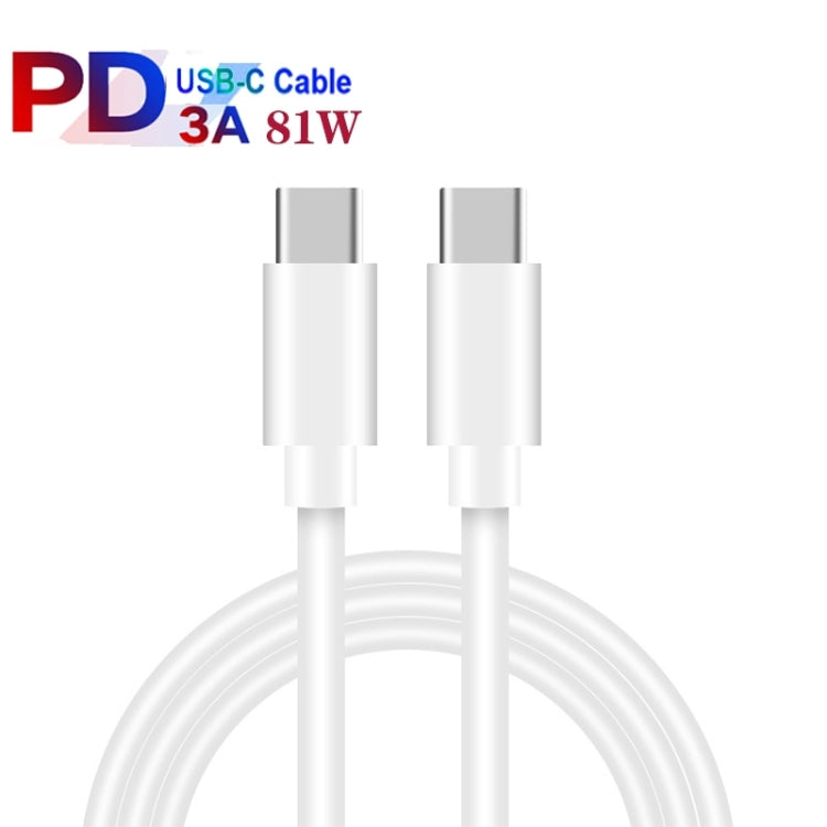 GaN 100W Dual USB + Dual USB-C/Type-C Multi Port Charger with 2m Type-C to Type-C Data Cable Set US / UK Plug - Cable & Adapter by PMC Jewellery | Online Shopping South Africa | PMC Jewellery | Buy Now Pay Later Mobicred