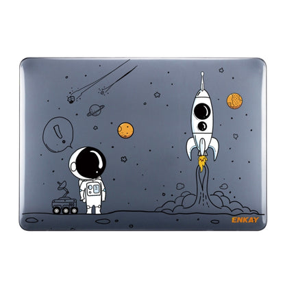 For MacBook Pro 14.2 A2442/A2779 2023 ENKAY Hat-Prince 3 in 1 Spaceman Pattern Laotop Protective Crystal Case with TPU Keyboard Film / Anti-dust Plugs, Version:US(Spaceman No.1) - MacBook Pro Cases by ENKAY | Online Shopping South Africa | PMC Jewellery | Buy Now Pay Later Mobicred