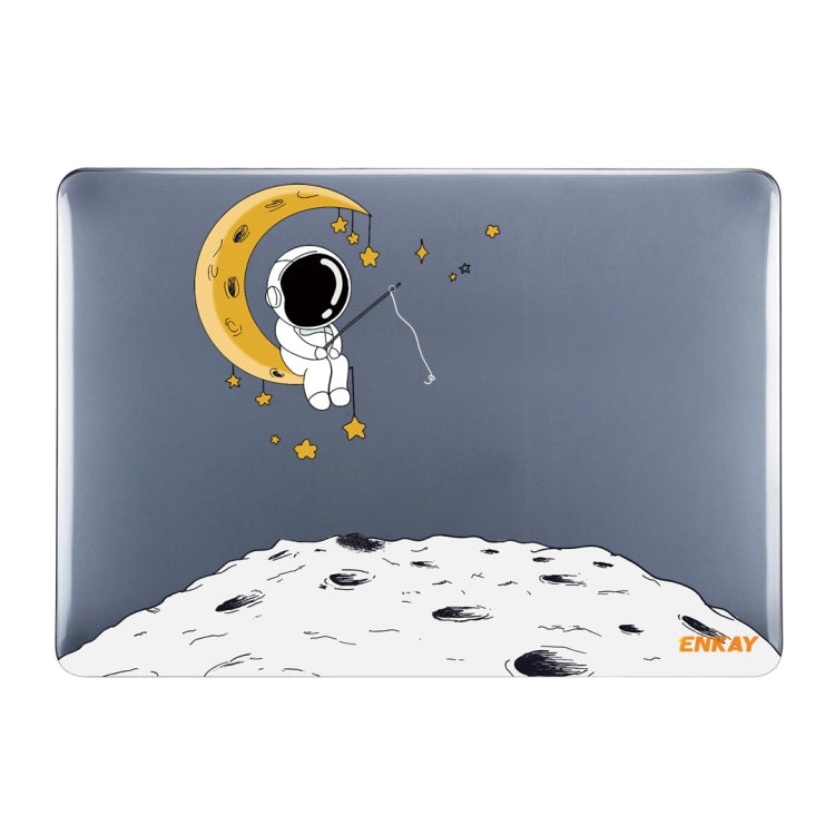 For MacBook Pro 16.2 A2485/A2880 2023 ENKAY Hat-Prince 3 in 1 Spaceman Pattern Laotop Protective Crystal Case with TPU Keyboard Film / Anti-dust Plugs, Version:US(Spaceman No.3) - MacBook Pro Cases by ENKAY | Online Shopping South Africa | PMC Jewellery | Buy Now Pay Later Mobicred