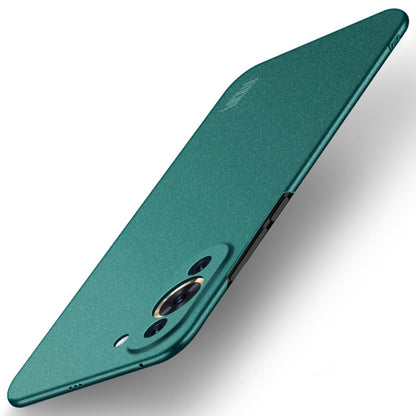 For Huawei Nova 10 MOFI Fandun Series Frosted PC Ultra-thin Phone Case(Green) - Huawei Cases by MOFI | Online Shopping South Africa | PMC Jewellery