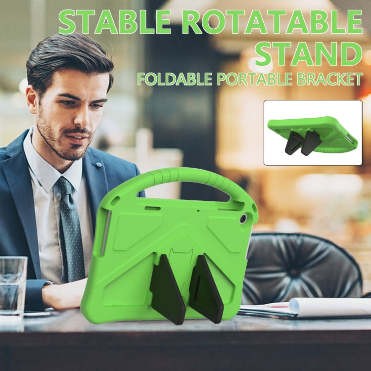 For Lenovo Tab M10 3rd Gen TB328FU / TB328XU 2022 EVA Shockproof Tablet Protective Case with Holder(Green) - Lenovo by PMC TechLife | Online Shopping South Africa | PMC TechLife | Buy Now Pay Later Mobicred