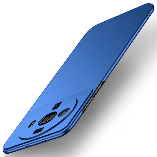 For Xiaomi 12s Ultra MOFI Micro Frosted PC Ultra-thin Hard Case(Blue) - Xiaomi Cases by MOFI | Online Shopping South Africa | PMC Jewellery