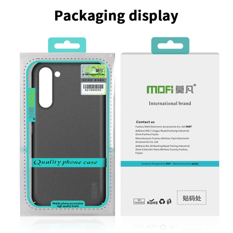 For Samsung Galaxy S23 Ultra 5G MOFI Fandun Series Frosted Ultra-thin PC Hard Phone Case(Gray) - Galaxy S23 Ultra 5G Cases by MOFI | Online Shopping South Africa | PMC Jewellery