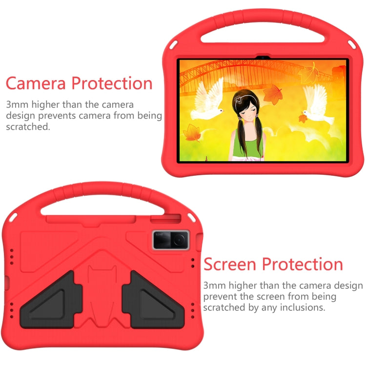 For OPPO Pad Air 10.36  2022 EVA Shockproof Tablet Case with Holder(Red) - OPPO by PMC TechLife | Online Shopping South Africa | PMC TechLife | Buy Now Pay Later Mobicred