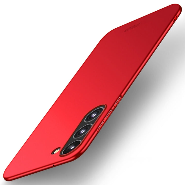 For Samsung Galaxy S23+ 5G MOFI Micro Frosted PC Ultra-thin Hard Case(Red) - Galaxy S23+ 5G Cases by MOFI | Online Shopping South Africa | PMC TechLife | Buy Now Pay Later Mobicred