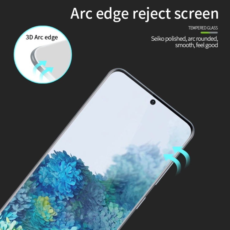For Honor 80 SE MOFI 9H 3D Hot Bending Full Screen Tempered Glass Film(Black) - free shipping - PMC TechLife - Order now!