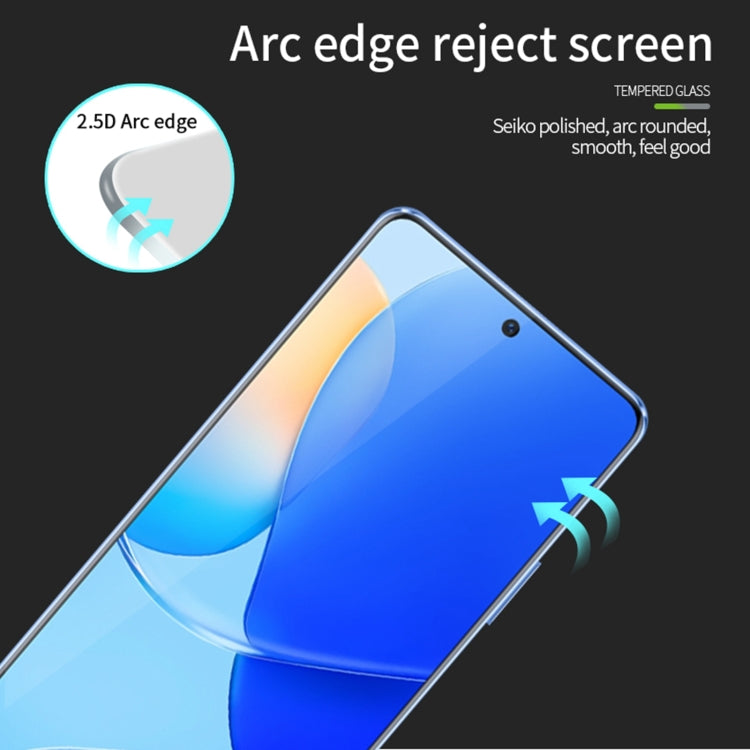 For Huawei nova 10 SE MOFI 9H 2.5D Full Screen Tempered Glass Film(Black) - Huawei Tempered Glass by MOFI | Online Shopping South Africa | PMC Jewellery