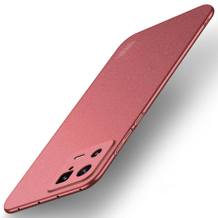 For Xiaomi 13 Pro MOFI Fandun Series Frosted Ultra-thin PC Hard Phone Case(Red) - 13 Pro Cases by MOFI | Online Shopping South Africa | PMC Jewellery