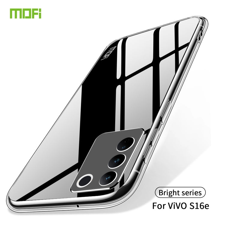 For vivo S16e MOFI Ming Series Ultra-thin TPU Phone Case(Transparent) - vivo Cases by MOFI | Online Shopping South Africa | PMC Jewellery