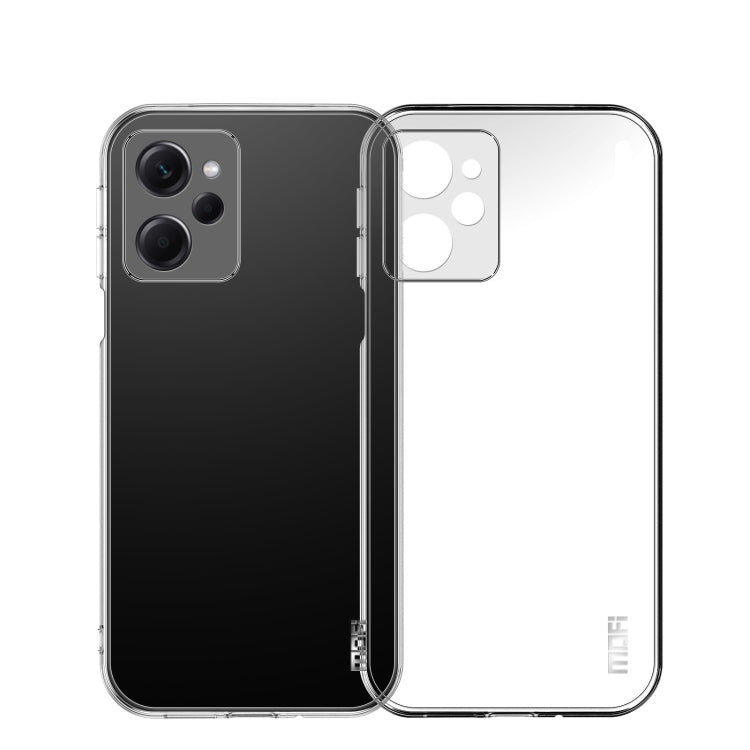 For Xiaomi Redmi Note 12 Pro Speed  MOFI Ming Series Ultra-thin TPU Phone Case(Transparent) - Xiaomi Cases by MOFI | Online Shopping South Africa | PMC Jewellery