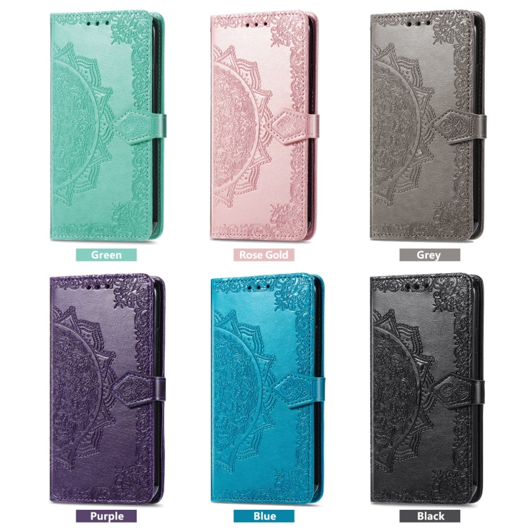 For Samsung Galaxy A04e Mandala Flower Embossed Leather Phone Case(Green) - free shipping - PMC TechLife - Order now!