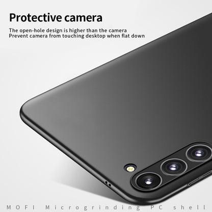 For Samsung Galaxy S24 5G MOFI Frosted PC Ultra-thin Hard Phone Case(Black) - Galaxy S24 5G Cases by MOFI | Online Shopping South Africa | PMC Jewellery