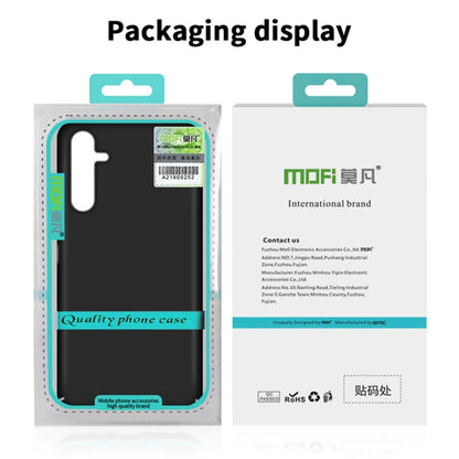 For Samsung Galaxy S24 FE 5G MOFI Frosted PC Ultra-thin Hard Phone Case(Black) - Galaxy S24 FE 5G Cases by MOFI | Online Shopping South Africa | PMC Jewellery | Buy Now Pay Later Mobicred