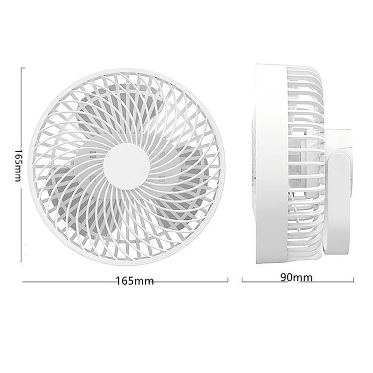 Multifunctional LED Rechargeable Outdoor Portable Tent Camping Fan(White) - Electric Fans by PMC Jewellery | Online Shopping South Africa | PMC Jewellery | Buy Now Pay Later Mobicred