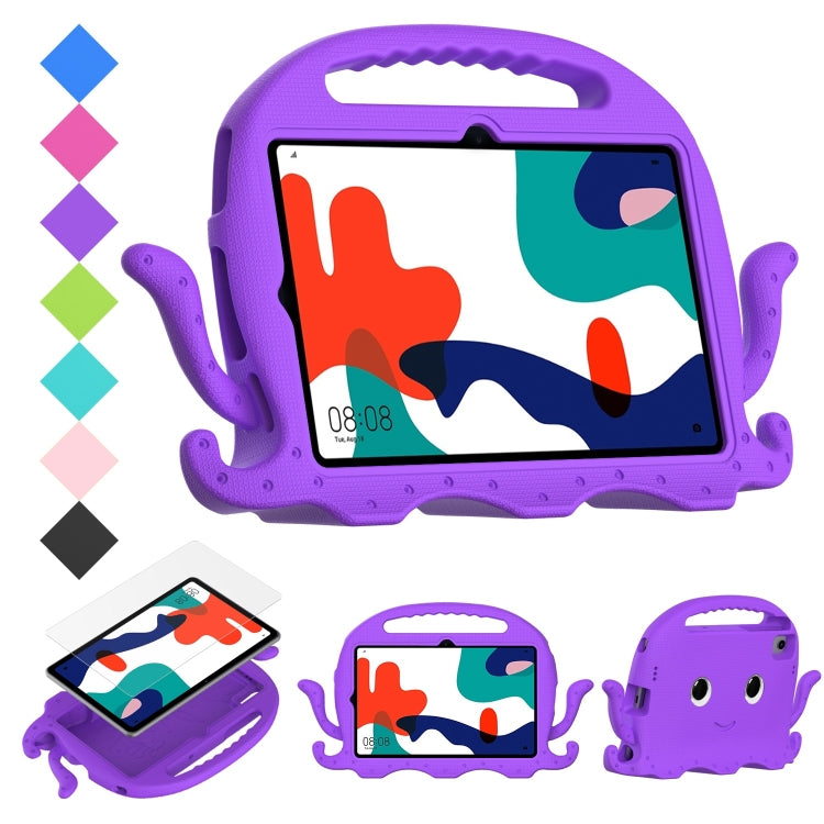 For Huawei MatePad 10.4 Octopus Style EVA PC Tablet Case(Purple) - Huawei by PMC TechLife | Online Shopping South Africa | PMC TechLife | Buy Now Pay Later Mobicred