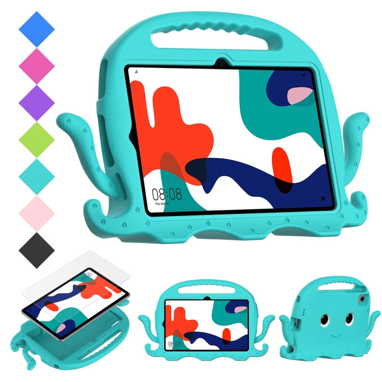 For Huawei MatePad 10.4 Octopus Style EVA PC Tablet Case(Glacial Green) - Huawei by PMC TechLife | Online Shopping South Africa | PMC TechLife | Buy Now Pay Later Mobicred