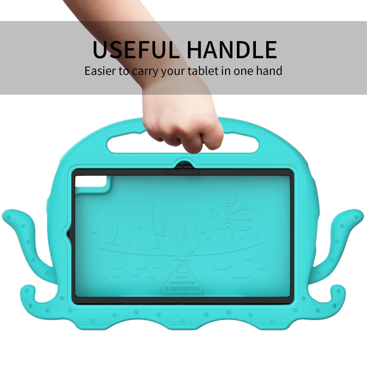 For Huawei MatePad 10.4 Octopus Style EVA PC Tablet Case(Glacial Green) - Huawei by PMC TechLife | Online Shopping South Africa | PMC TechLife | Buy Now Pay Later Mobicred