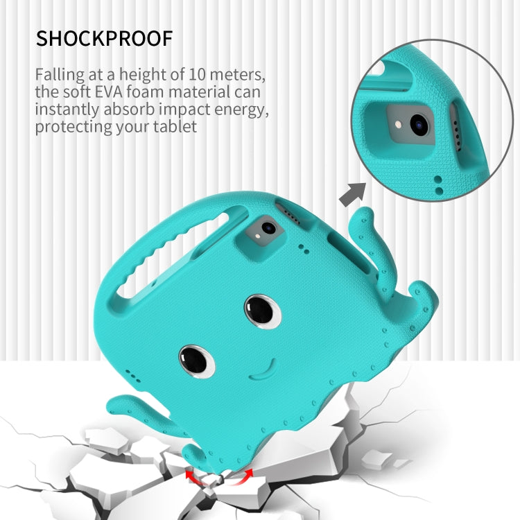 For Huawei MatePad 10.4 Octopus Style EVA PC Tablet Case(Glacial Green) - Huawei by PMC TechLife | Online Shopping South Africa | PMC TechLife | Buy Now Pay Later Mobicred