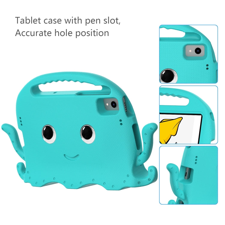 For Huawei MatePad 10.4 Octopus Style EVA PC Tablet Case(Glacial Green) - Huawei by PMC TechLife | Online Shopping South Africa | PMC TechLife | Buy Now Pay Later Mobicred