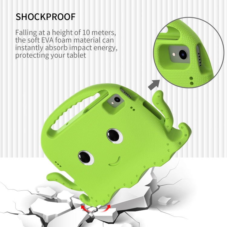 For Huawei MatePad 10.4 Octopus Style EVA PC Tablet Case(Grass Green) - Huawei by PMC TechLife | Online Shopping South Africa | PMC TechLife | Buy Now Pay Later Mobicred