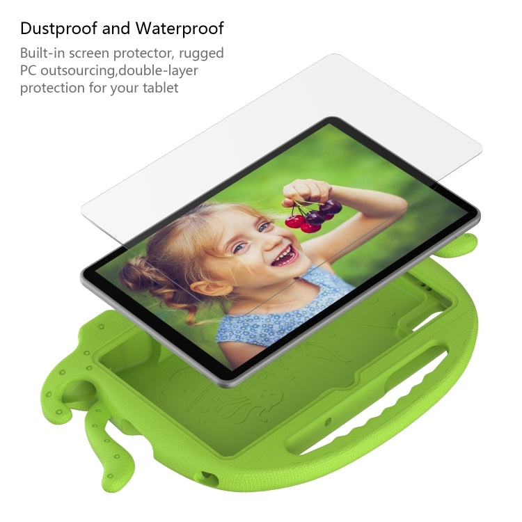 For Lenovo M10 Plus TB-X606 10.3 Octopus Style EVA PC Tablet Case(Grass Green) - Lenovo by PMC TechLife | Online Shopping South Africa | PMC TechLife | Buy Now Pay Later Mobicred