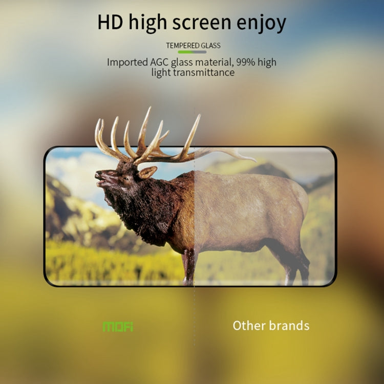 For Honor Magic5 Pro MOFI 9H 3D Explosion Proof Thermal Bending Full Screen Covered With Tempered Glass Film(Black) - free shipping - PMC TechLife - Order now!