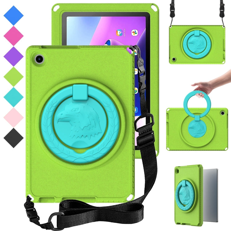 For Lenovo Tab M10 3rd Gen 10.1 TB-328 EVA Hard PC Shockproof Tablet Case(Grass Green) - free shipping - PMC TechLife - Order now!