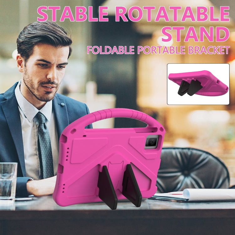For TCL Tab 10 Gen2 10.36 2023 EVA Shockproof Tablet Case with Holder(Rose Red) - Others by PMC TechLife | Online Shopping South Africa | PMC TechLife | Buy Now Pay Later Mobicred