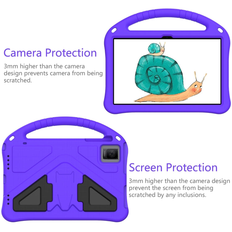 For TCL Tab 10 Gen2 10.36 2023 EVA Shockproof Tablet Case with Holder(Purple) - Others by PMC TechLife | Online Shopping South Africa | PMC TechLife | Buy Now Pay Later Mobicred
