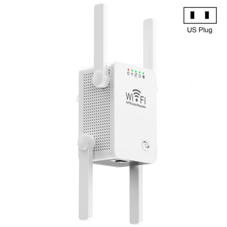 U8 300Mbps Wireless WiFi Repeater Extender Router Wi-Fi Signal Amplifier WiFi Booster(US Plug) - Broadband Amplifiers by PMC Jewellery | Online Shopping South Africa | PMC Jewellery