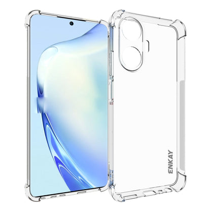 For Realme C55 4G ENKAY Clear TPU Shockproof Anti-slip Phone Case - Realme Cases by ENKAY | Online Shopping South Africa | PMC Jewellery | Buy Now Pay Later Mobicred
