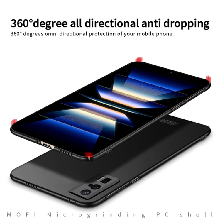 For Xiaomi Redmi K60 / K60 Pro MOFI Frosted Ultra-thin PC Hard Case(Red) - Xiaomi Cases by MOFI | Online Shopping South Africa | PMC TechLife | Buy Now Pay Later Mobicred