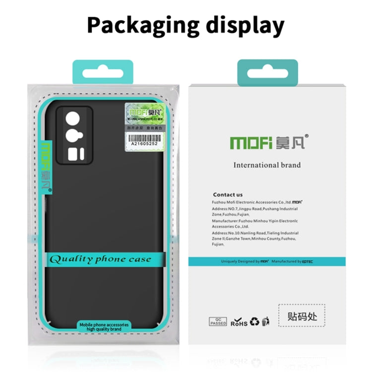 For Xiaomi Redmi K60 / K60 Pro MOFI Frosted Ultra-thin PC Hard Case(Red) - Xiaomi Cases by MOFI | Online Shopping South Africa | PMC TechLife | Buy Now Pay Later Mobicred